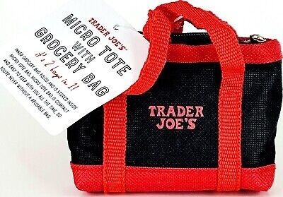 トレーダージョーズ Trader Joe's ★ マイクロトートバッグ  エコバッグ ★ 新品①拍卖