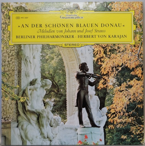 中古*良好盤【カラヤン】美しく青きドナウ*シュトラウス・コンサート*ベルリン・フィルハーモニー拍卖