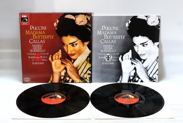 独盤*美品良好【カラス】PUCCINI*MADAMA BUTTERFLY*CALLAS*KARAJAN*BOX拍卖