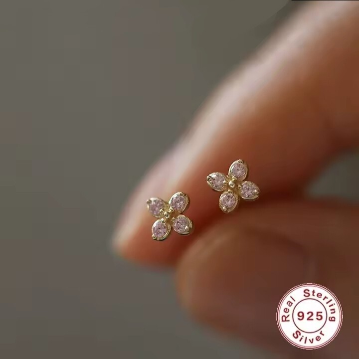 X647 ピアス レディース k18 ゴールド ハワイアンジュエリー 人気 S925 プレゼント拍卖