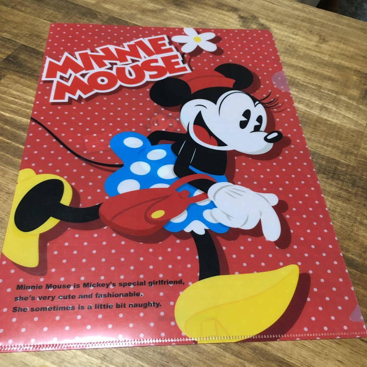 サンスター ディズニー ミニー クリアファイル クリアホルダー拍卖