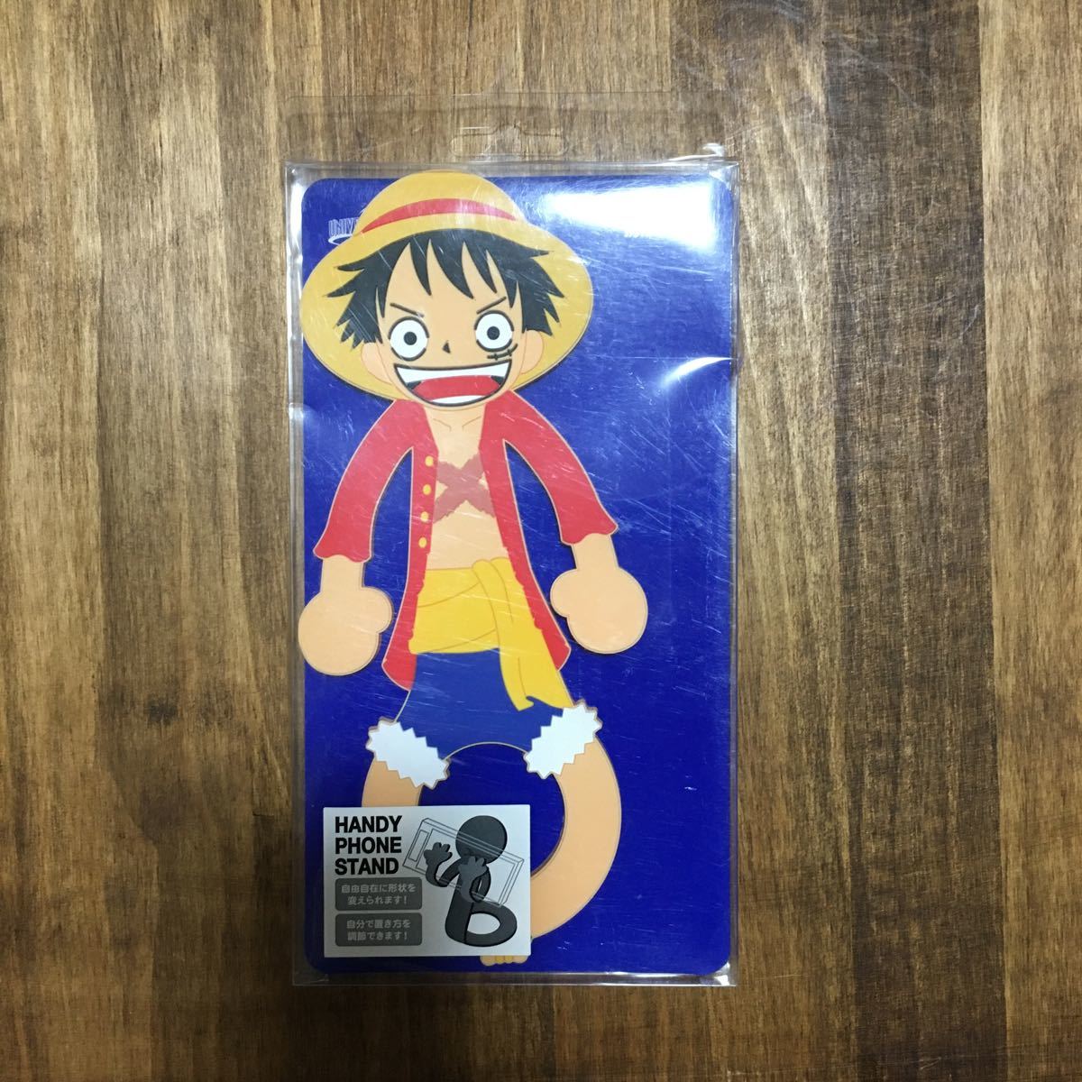 ユニバーサルスタジオ ONE PIECE ワンピース スマホスタンド 携帯スタンド ルフィ拍卖
