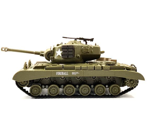 HengLong 2.4GHz 1/30 M26 パーシング 3841-02 ☆ヘンロン戦車ラジコン 【完成品 RTR 赤外線バトルシステム付 対戦可能】拍卖