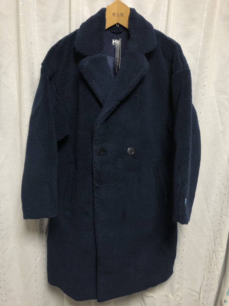 新品 Helly Hansen Wmns Fiberpile Chester Coat L 定価28,600円 Navy コート モコモコ ヘリーハンセン ノースフェイス north ダウン jkt 拍卖