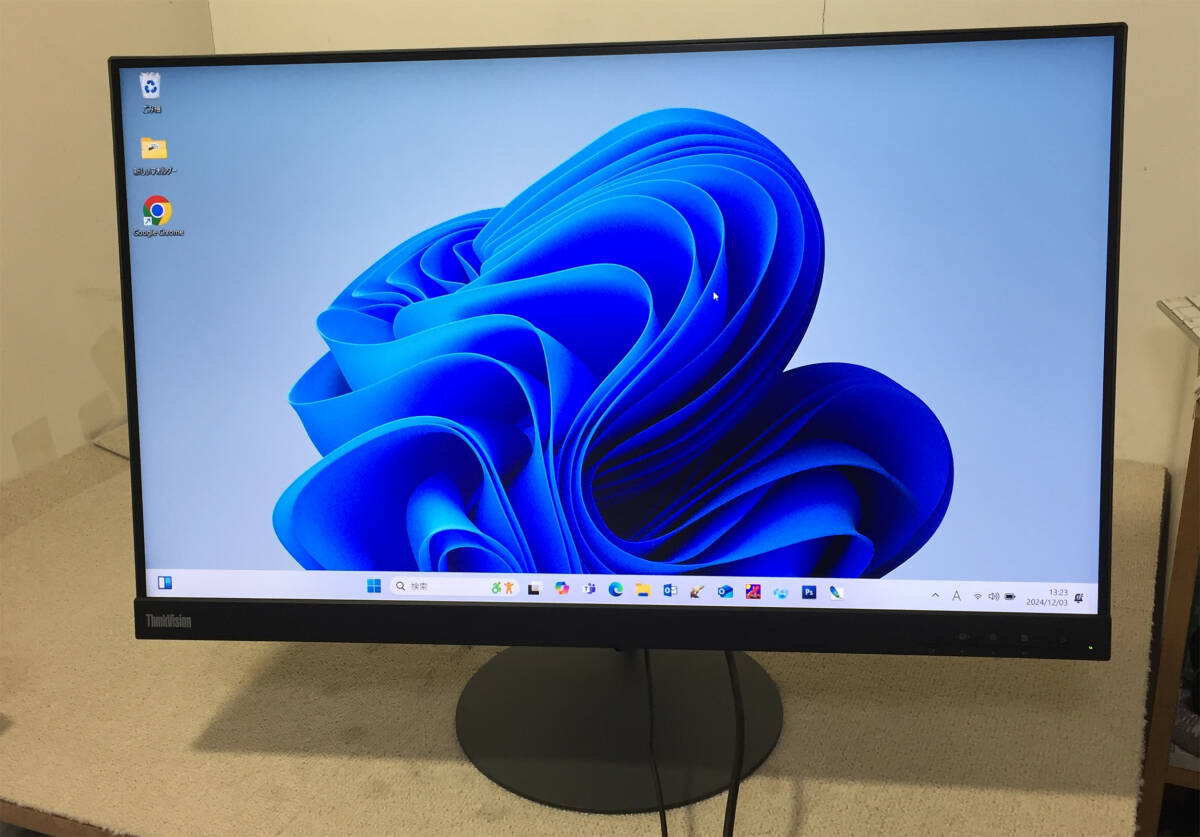 【2】大画面 27インチ 液晶モニター ディスプレイ Lenovo レノボ ThinkVision X27q-10 WQHD 2560×1440拍卖