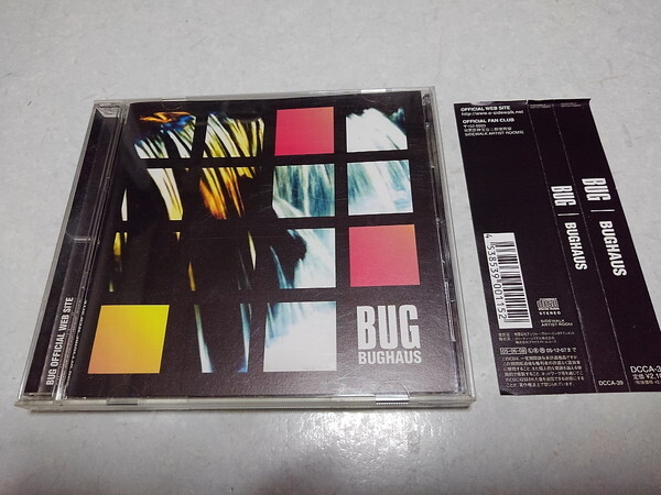 〇 BUG バグ CD♪盤面美品♪帯付き 【 BUGHAUS 】 D'ERLANGER デランジェ kyo Vo.拍卖