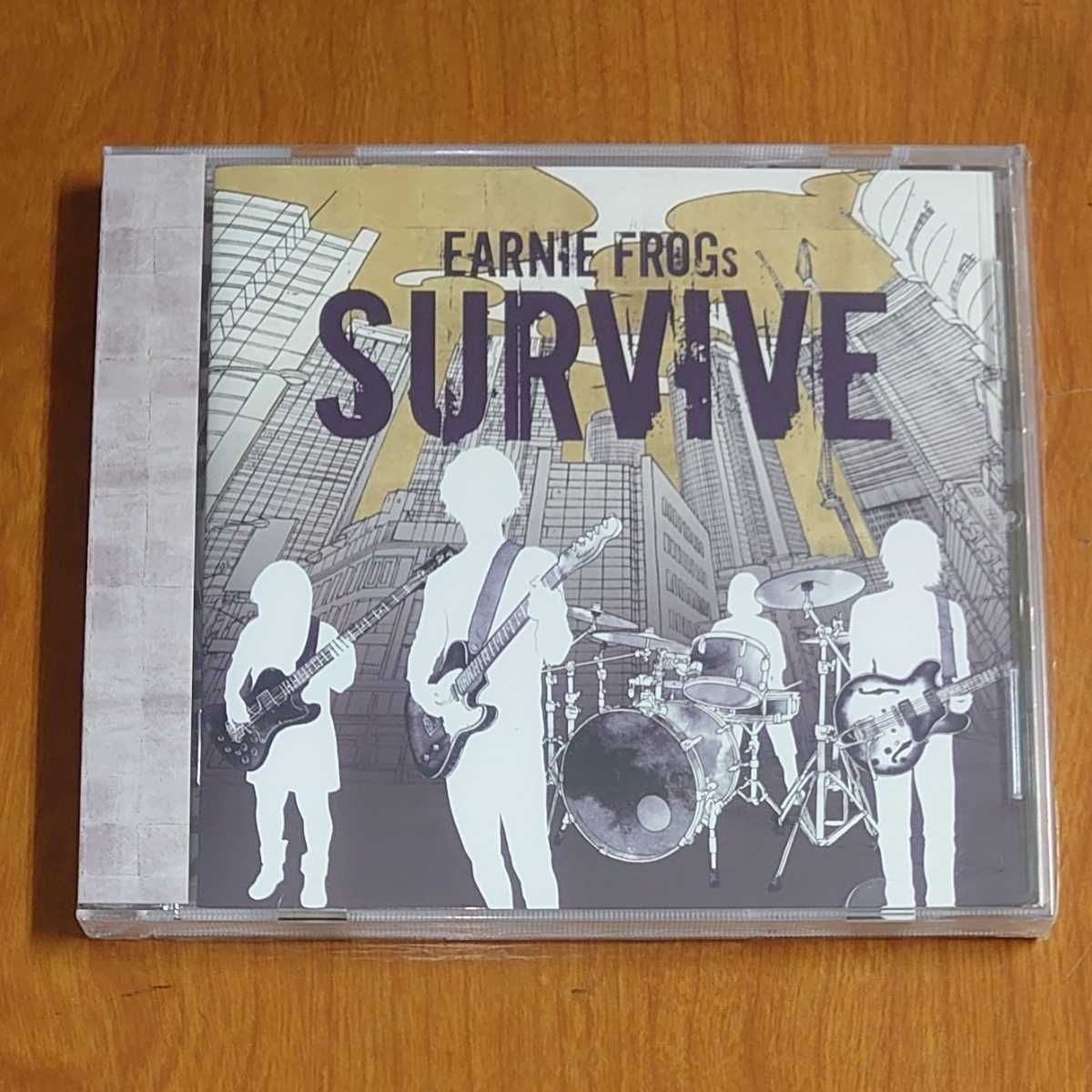 EARNIE FROGs SURVIVE CD 見本品 未開封…k-111/TRISE0012/アーニーフロッグス拍卖