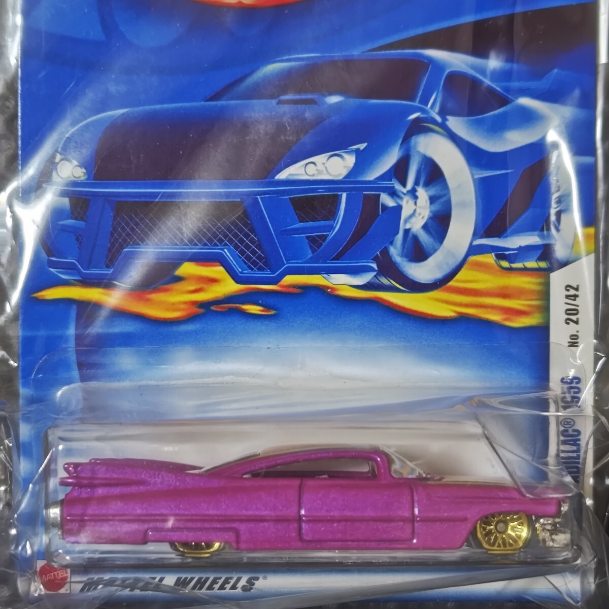 ホットウィール Hot Wheels カスタム キャデラック 1959 2002年発売品 未開封品 長期暗室保管品拍卖