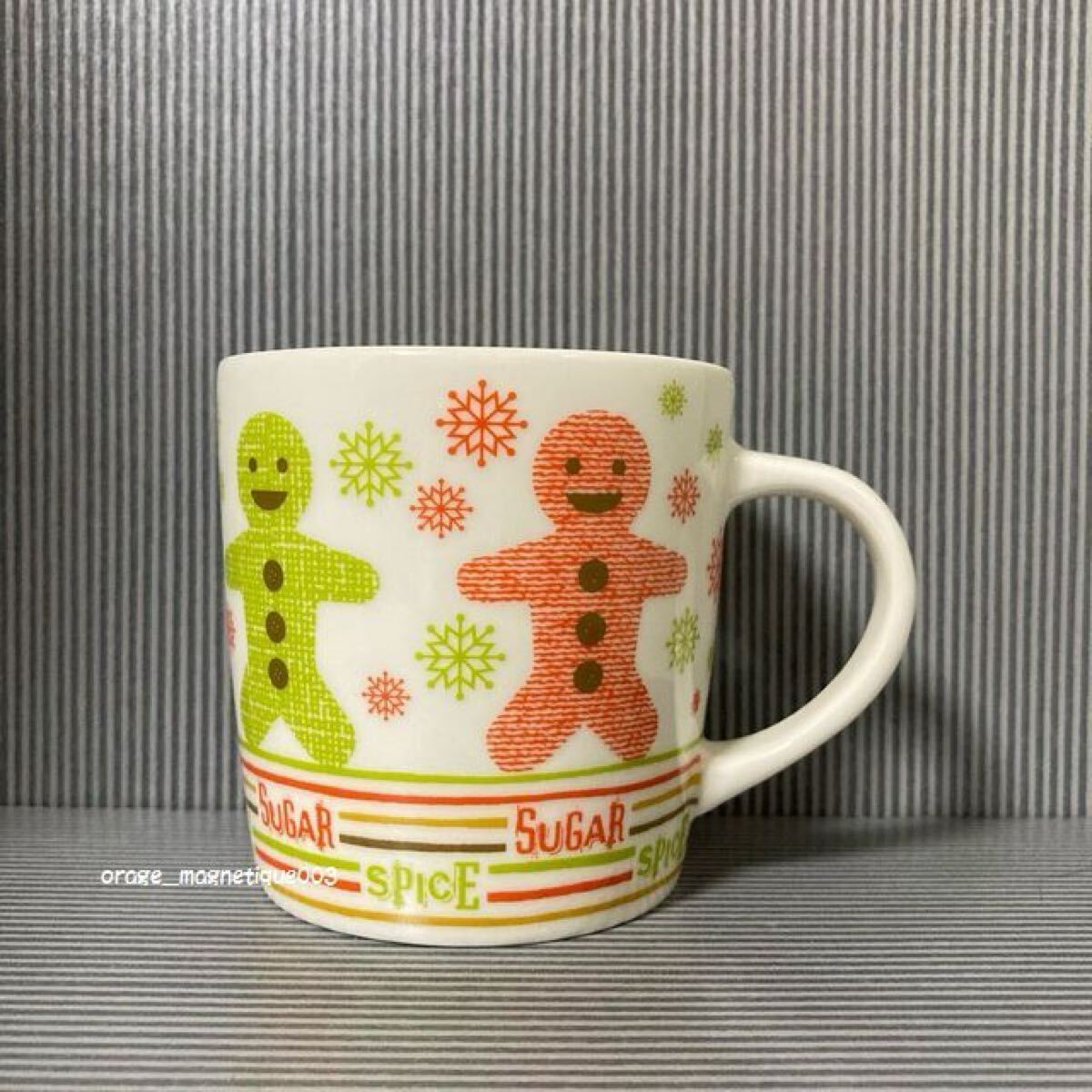 未使用 スターバックス ジンジャーマン 2008 マグ 6oz スタバ starbucks mug ホリデー クリスマス Christmas マグカップ 食器 小さいマグ拍卖