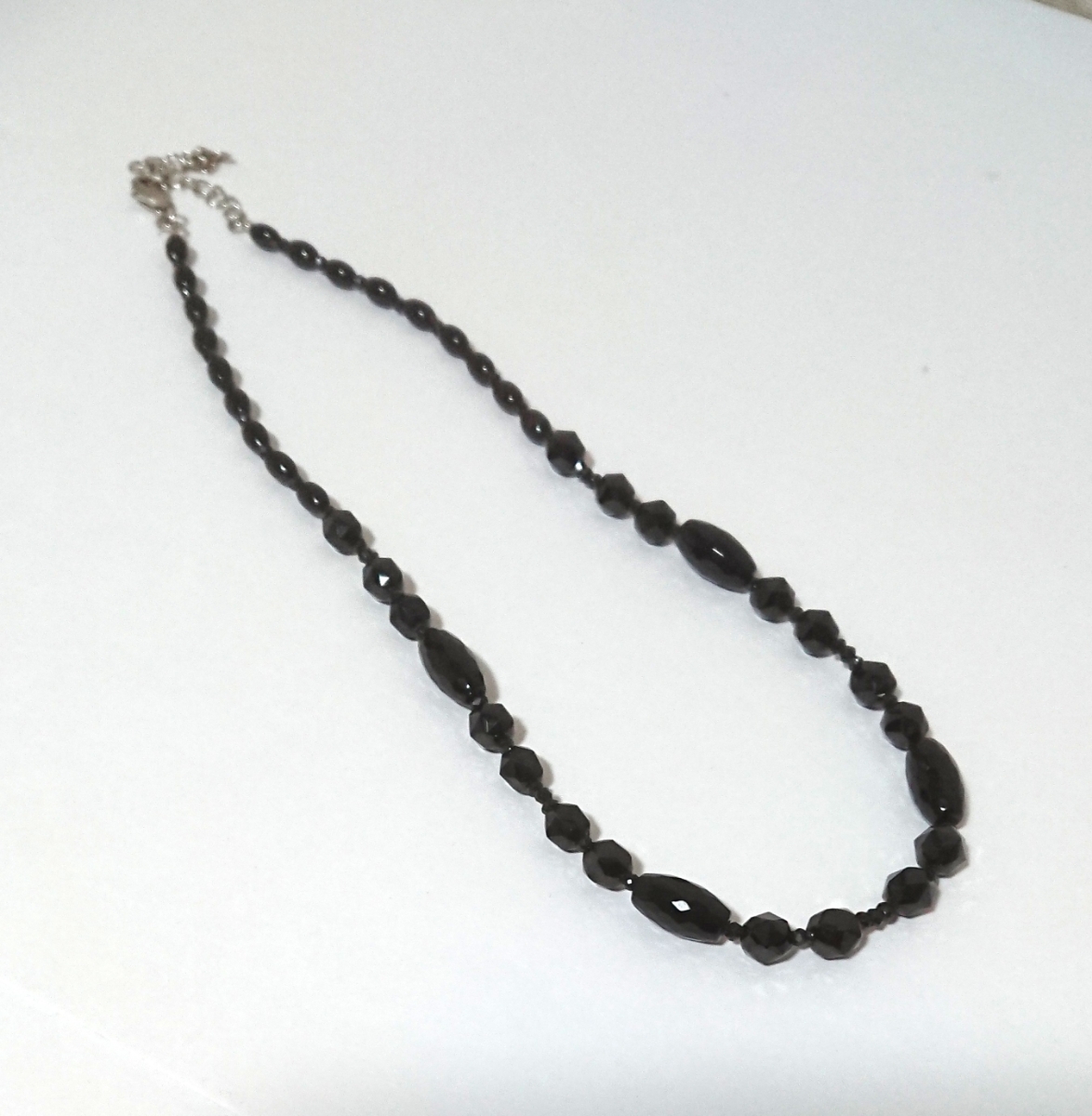 ◆ 天然石? ブラック デザインネックレス ◆ ペンダント拍卖
