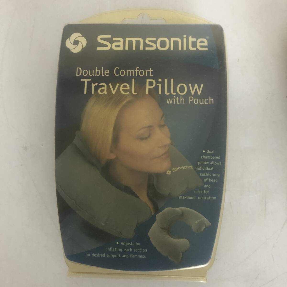 【未使用】Samsonite サムソナイト トラベルピロー 旅行用枕 多目的枕 備品 1点拍卖