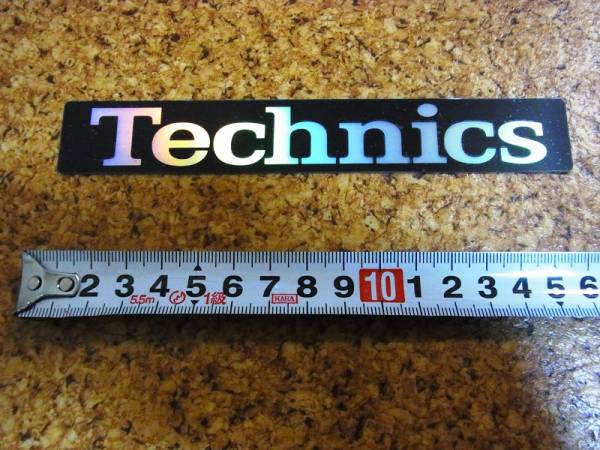 【在庫僅少品・送料無料】Technics(テクニクス) 純正 ホログラムステッカー 新品 1枚 拍卖