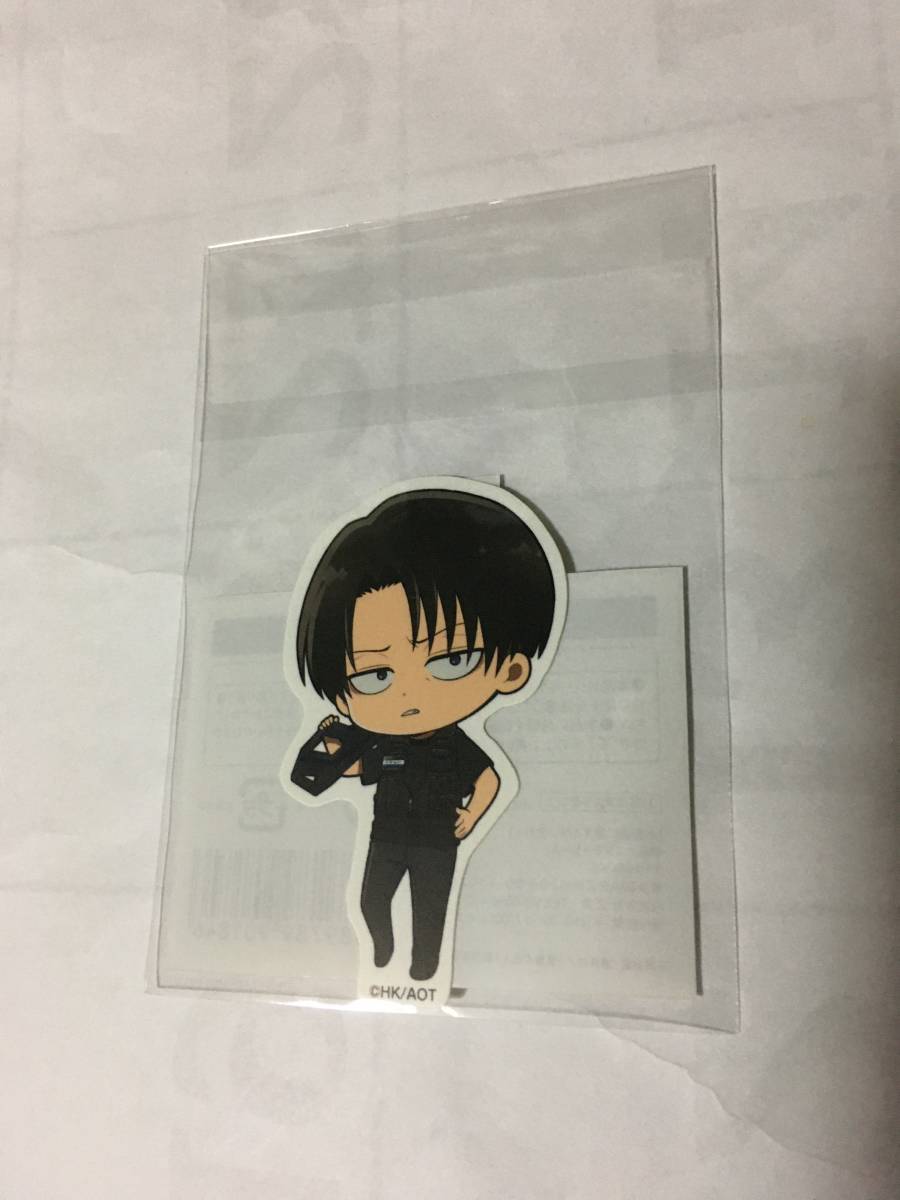 進撃の巨人 ジョイポリス ステッカー リヴァイ拍卖