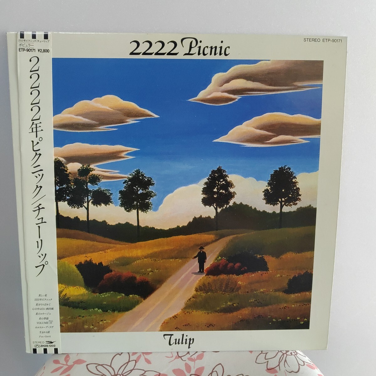LP チューリップ 2222年ピクニック TULIP レコード パピ 少しキズあり拍卖