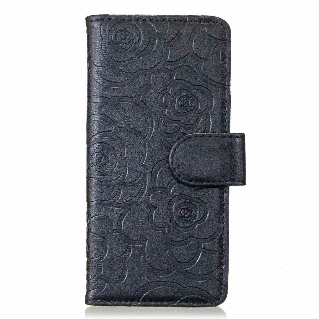 Galaxy S21 5G ケース galaxy s21ケース ギャラクシー s21 レザーケース galaxy s21カバー SCG09 SC-51B カード収納 手帳型 ローズ 黒拍卖