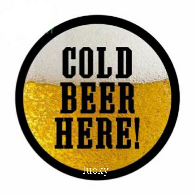 転写 ステッカー 車 カッティングステッカー シール シール シート デカール COLD BEER HERE! ビール サイン バイク 装飾 luk253拍卖