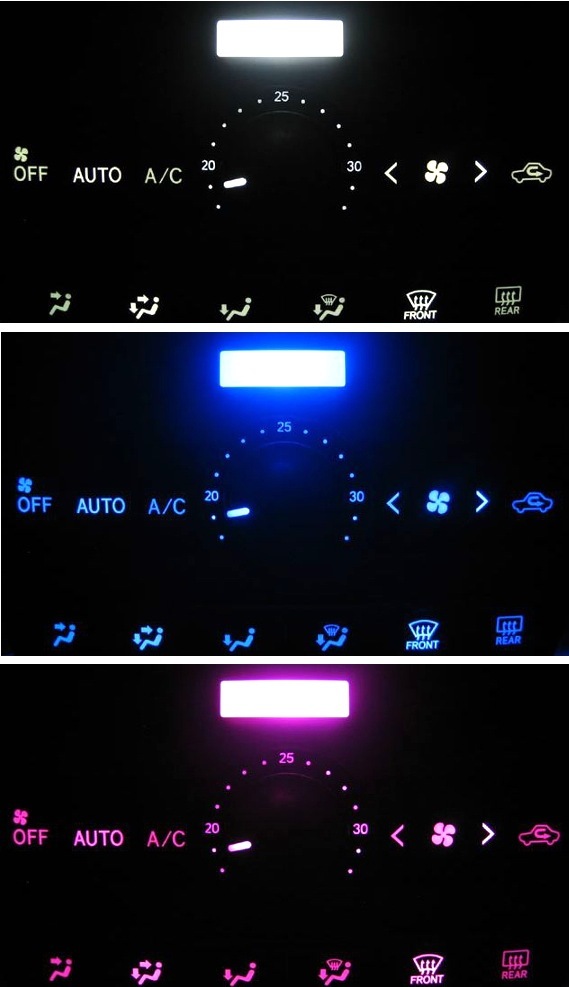 イプサムACM21W/26W エアコンLED照明1台分セット!★ レッド拍卖