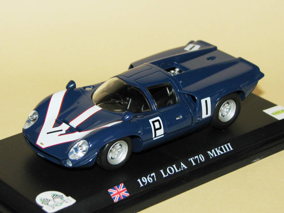 ■即決 1/43 世界のレーシングカーコレクション 「ローラ T70 Nk3 1967 」拍卖