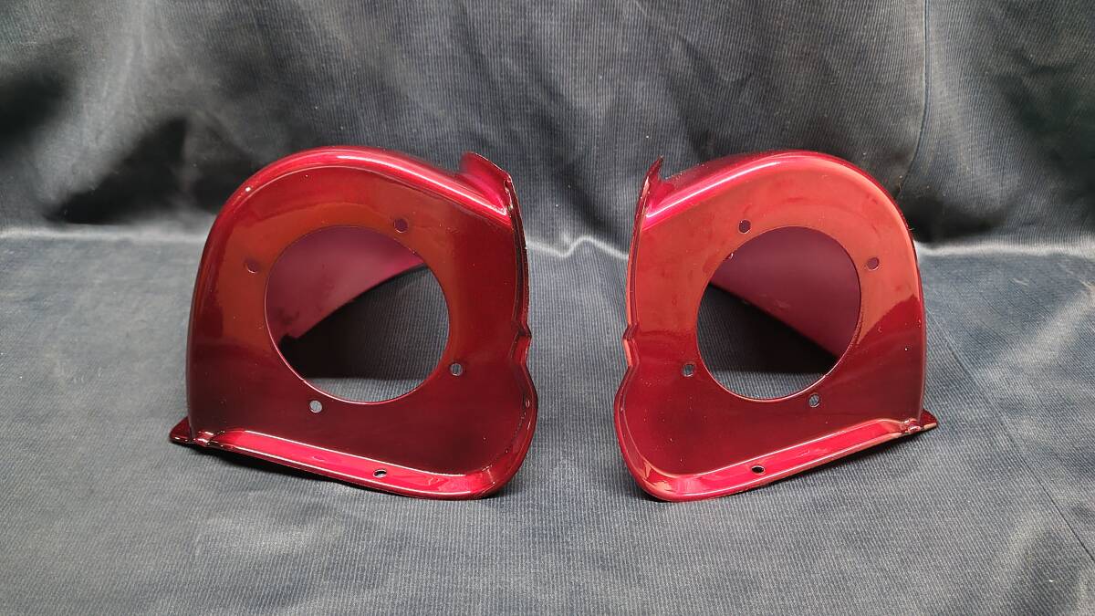 管B07】ホンダ・PCX125/150・JF28初期型KF12・社外新品・スピーカーボックス10cmスピーカー対応赤レッド拍卖