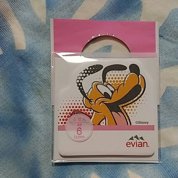【k1】●エビアン●ディズニー●付箋紙●ふせん拍卖