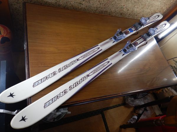 スキー板 kneISSL MAGIC CRUISE 180 SALOMON900S ビンディングspheric 現状品 使用感有 着払い拍卖