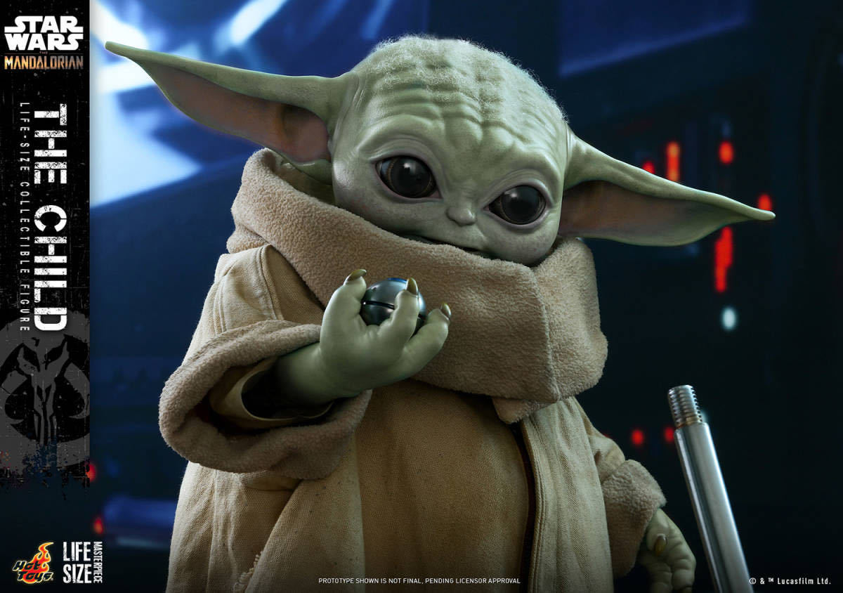 ホットトイズ 1/1 マンダロリアン ザ・チャイルド ライフサイズ 未開封新品 LMS013 The Mandalorian The Child HOTTOYS スターウォーズ拍卖