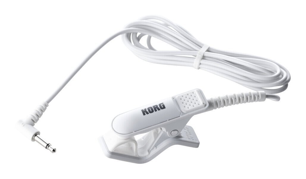 即決◆新品◆送料無料KORG CM-400 WH ホワイト TM-70F用 ミニプラグ仕様 コンタクトマイク チューナー用マイク/メール便拍卖