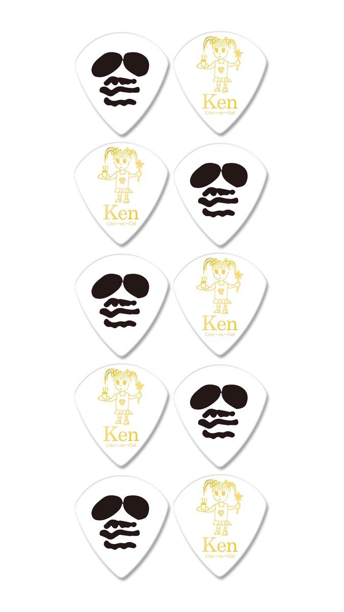 即決◆新品◆送料無料Ken あの女の子の着てるタンクトップのおれPick/10枚セットL’Arc~en~Ciel ラルク アン シエル Ken ピック/メール便拍卖