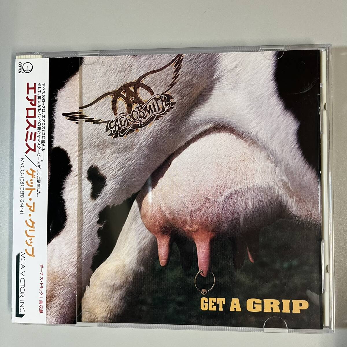 C1161 AEROSMITH / GET A GRIP 帯付き拍卖