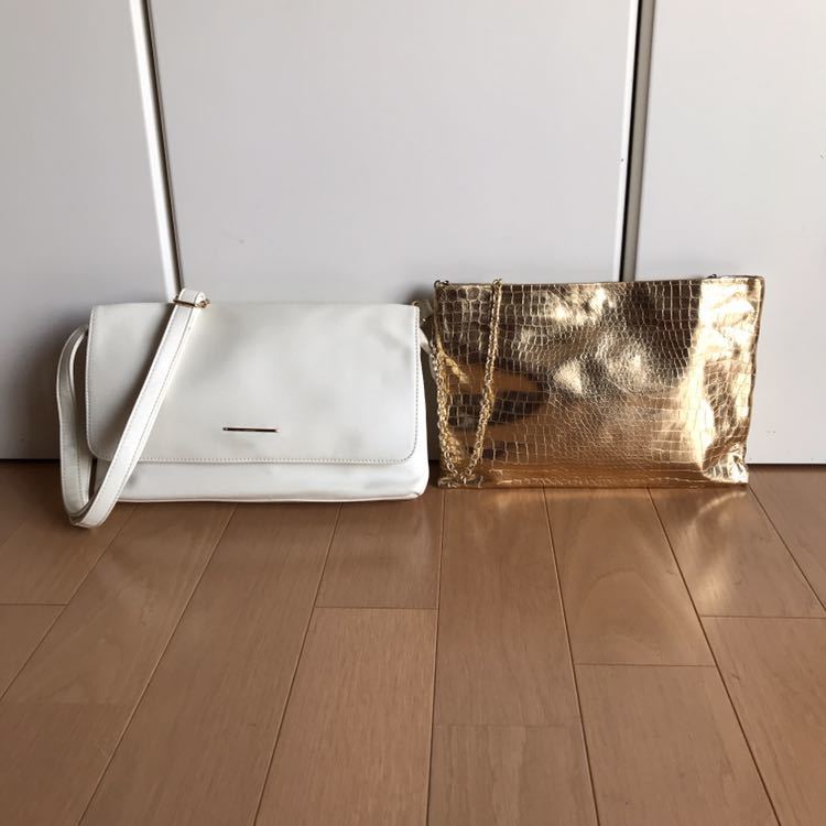 ノーブランドクラッチバッグ2個セット 中古拍卖