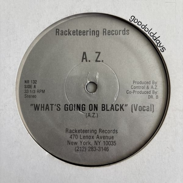 A.Z. - What's Going On Black (Sealed) (シールド未開封/コレクション用) (USオリジナル)拍卖