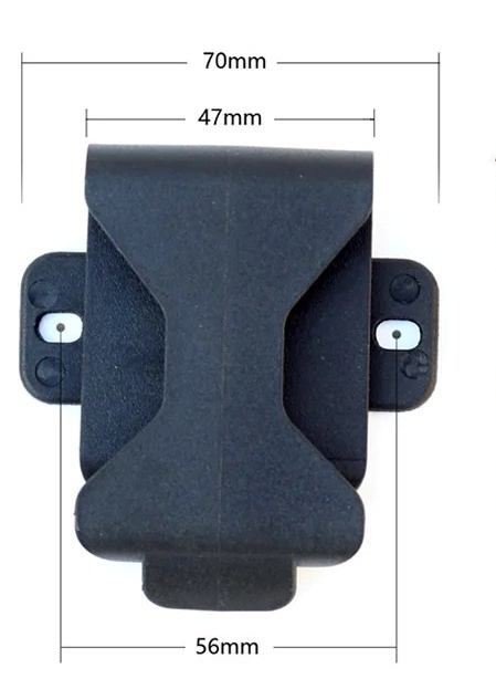 新品未使用 360度回転 ベルトクリップ 金具 ネジ付き タクティカルクリップ ホルスタークリップ ベルトループ DIY用 レザークラフト 1個拍卖