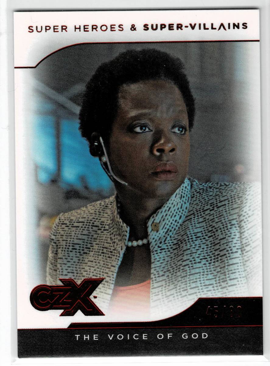 Cryptozoic CZX Super Heroes & Super Villains #19 赤パラレル /80拍卖