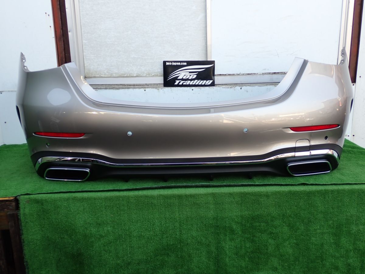 L4824vc ベンツ純正 Cクラス W206 AMG セダン リアバンパー ディフューザー付 A2068850703(A2068850803) モハーベシルバー859 適合確認可能拍卖