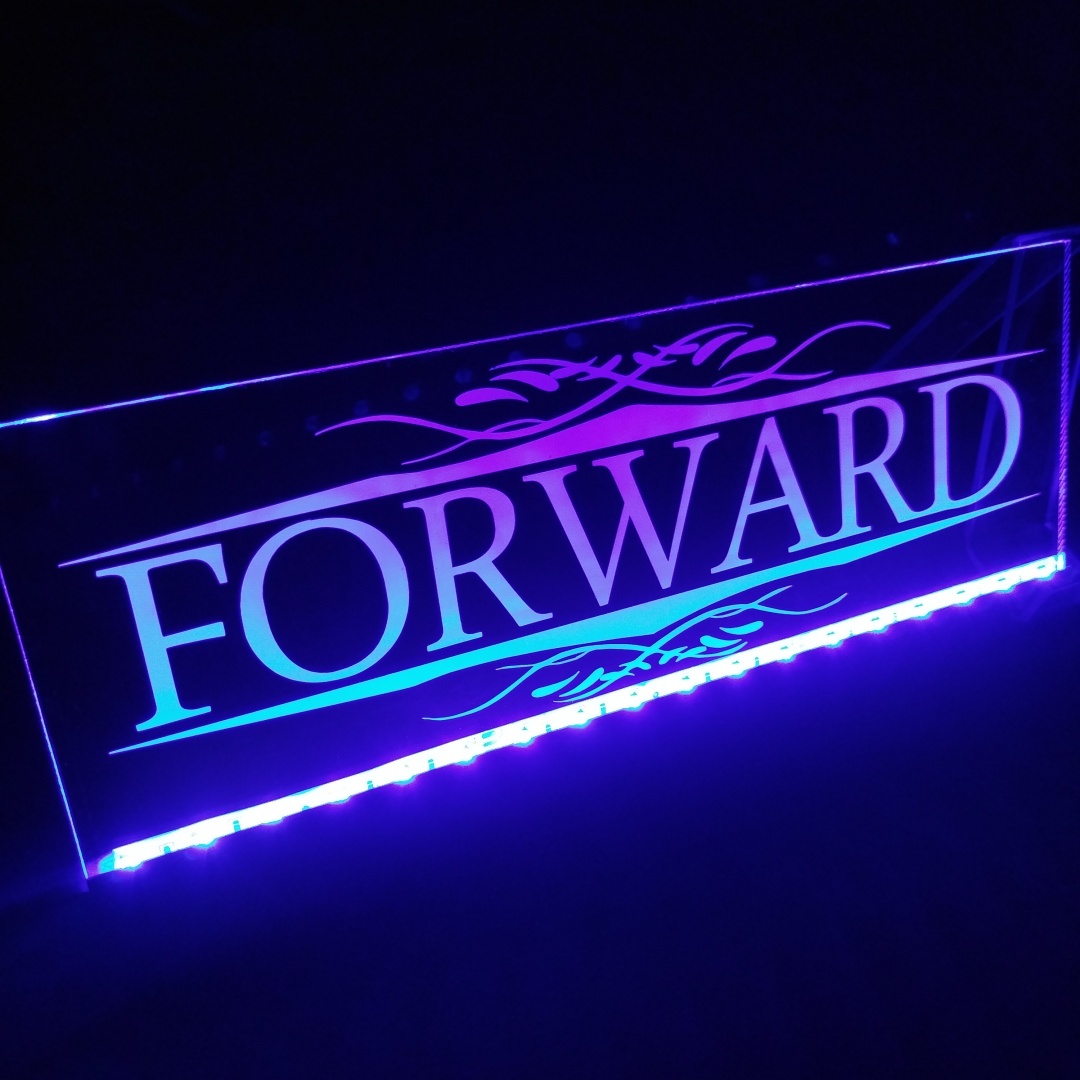 フォワード③ フルカラーLED アクリルプレート いすゞ ISUZU FORWARD ワンマン灯 トラック アンドン 安全窓 内装 ライト シガーソケット拍卖