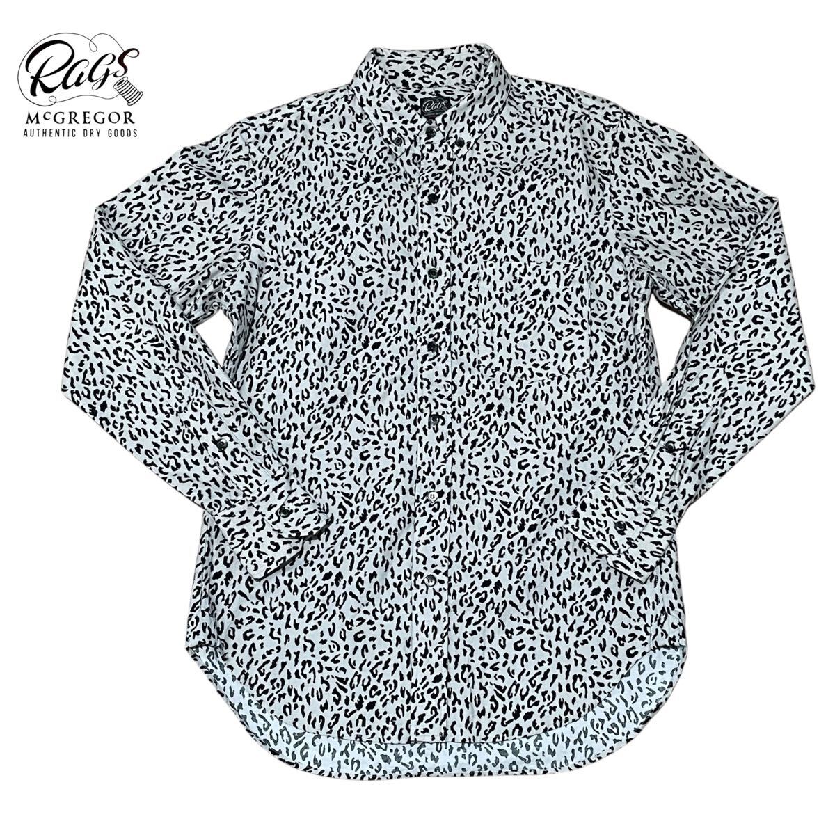 Rags McGREGOR ラグスマッグレッガー 総柄 長袖シャツ メンズ S 拍卖