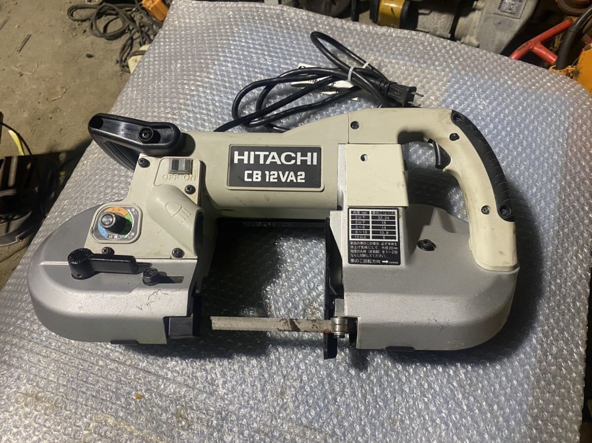 HITACHI 日立 ロータリバンドソー CB12VA2 100V ポータブル ロータリーバンドソー拍卖