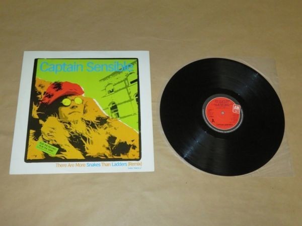UK盤★There Are More Snakes Than Ladders / キャプテン・センシブル(Captain Sensible)★12インチ★ダムド拍卖