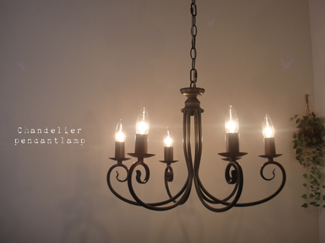 シンプルシャンデリアランプ 6灯ヴィンテージグレー/アンティーク シャビーモダン ゴシック 男前 インダストリアルLED対応拍卖