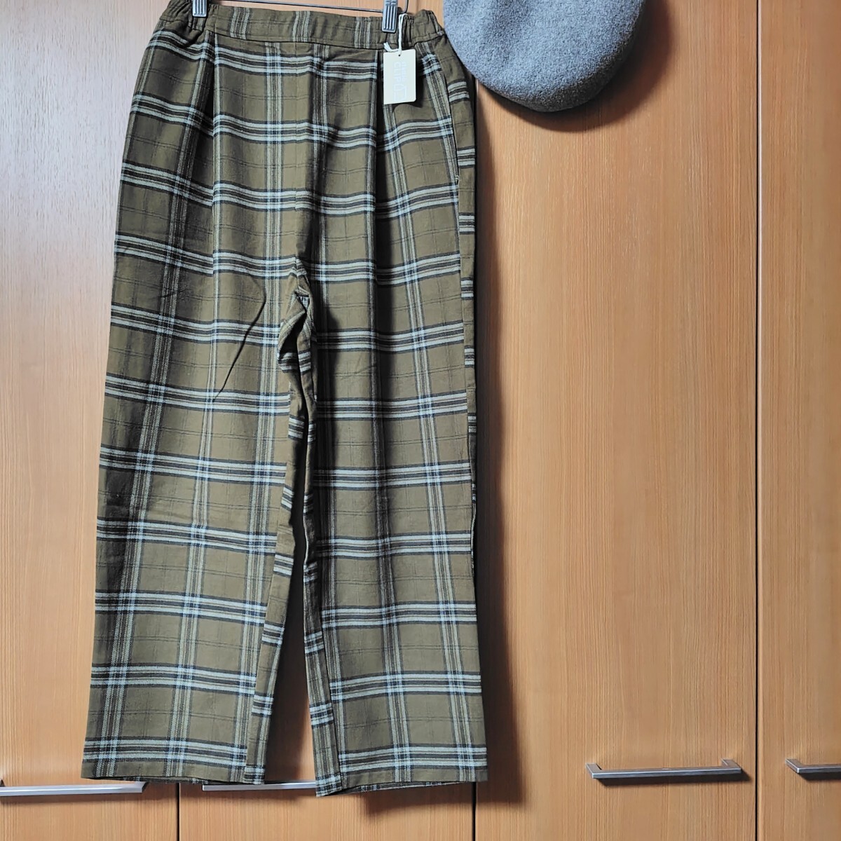 studio CLIP チェックイージーパンツ 新品 スタディオクリップ拍卖