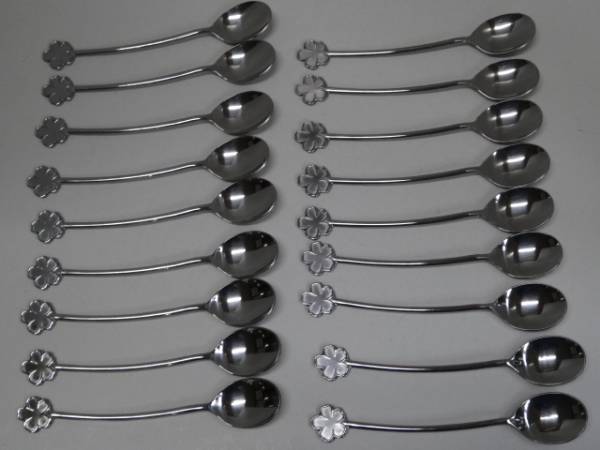 さくらコーヒースプーン18本(18ステンレス)拍卖