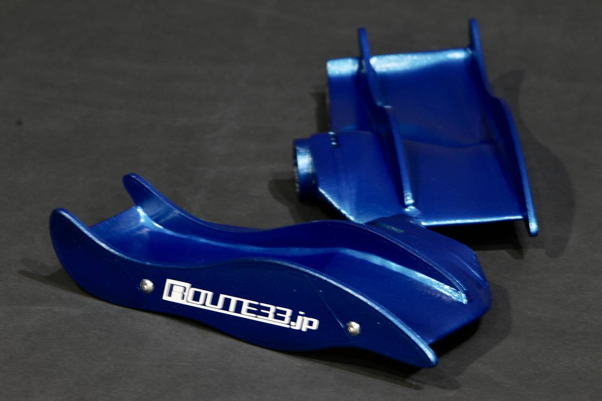 ①Route33オリジナル ホンダCBR1000RR-R(SC82)用ウイングレットtype3’【メタリックブルー】拍卖