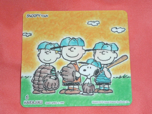 激レア!1999年 スヌーピーキャラクター コースター①拍卖