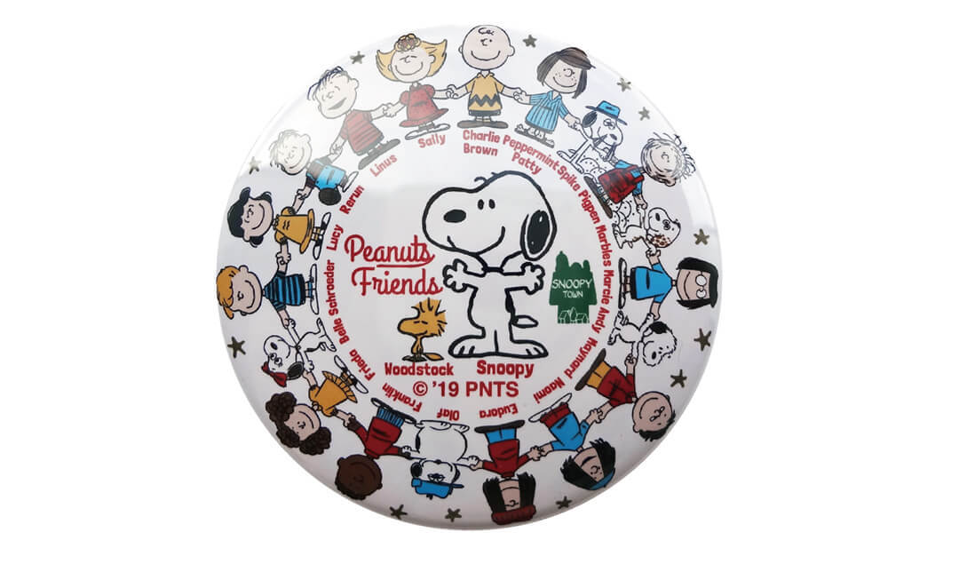 ★スヌーピー★スヌーピータウン限定★スペシャルアート【フレンズ】缶バッジ拍卖