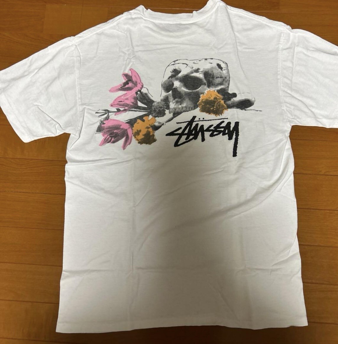 希少 OLD STUSSY ビューティーアンドザビースト 黒タグ 半袖Tシャツ サイズ L 送料無料 迅速発送拍卖