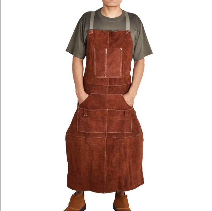 電気溶接防護服 溶接エプロン 溶接保護ジャケット 作業服 防護具 やけど 対策 防炎 アパレルスーツ 男女兼用 動きやすい ZCL226拍卖