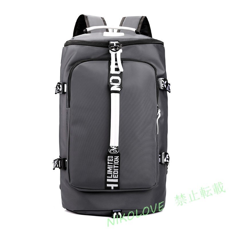 リュックサック メンズ レディース 4WAY ショルダーバッグ ボストンバッグ リュック メンズ グレー 7色可選 LD553拍卖