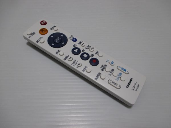 □東芝 ブルーレイレコーダー用 リモコン(SE-R0381) 動作確認済拍卖