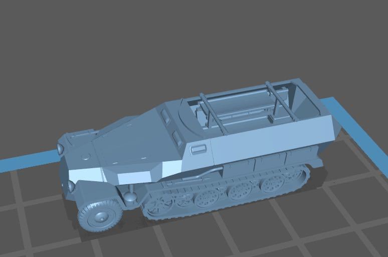 1/144 レジンキット 未塗装 WWⅡ ドイツ軍 戦車 Sd.Kfz.251/8 C型 装甲野戦救急車 1ワールドタンクミュージアム 【同梱可能】拍卖