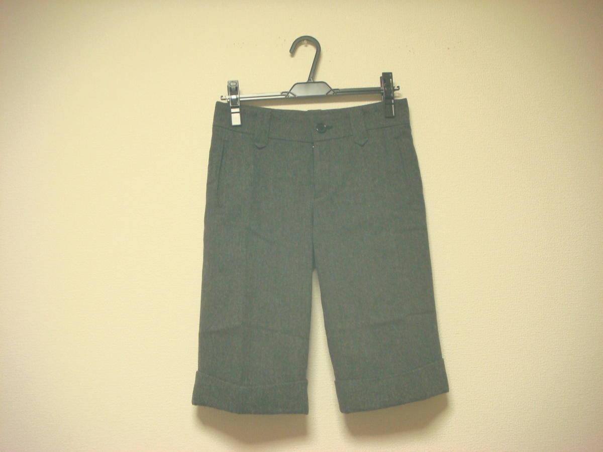 アンタイトル バックパール付き ツイード ショート丈 パンツ 1拍卖